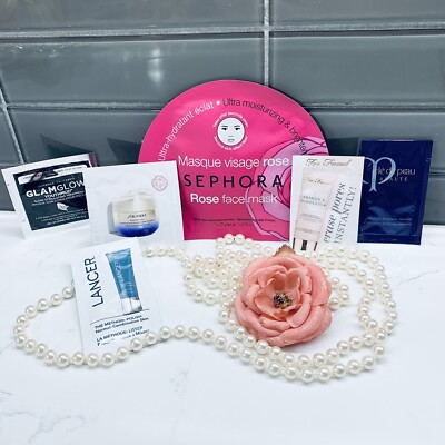 Sephora / Cle de peau / Too Faced / LANCER / GlamGlow / Shiseido mixed Lot 6 pcs