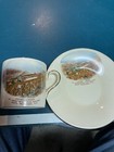 Vintage teacup/saucer. Smaller Than Normal Size- Jacobs Ladder- Staffordshire — photo 1