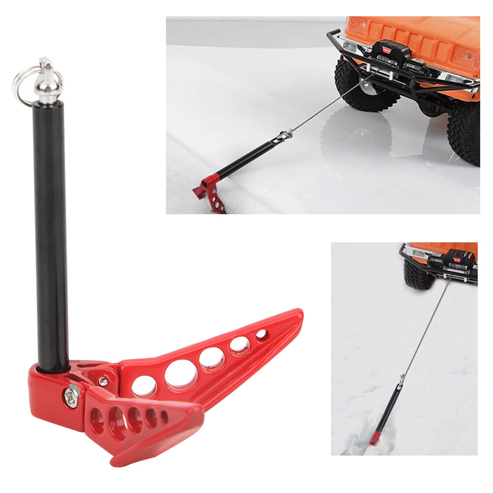 1/10 RC Crawler Car Metal Fold Up Anchor Winch Earth Ground Tool Fit For Axi DXS eBay