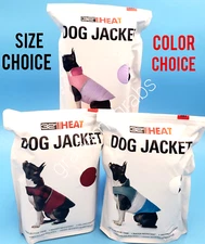 32 degrees HEAT DOG JACKET PUFFER VEST COAT REFLECTIVE TRIM, LEASH HOLE, CHOICE
