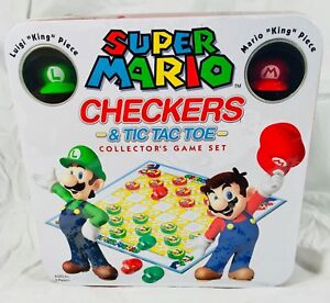 SUPER MARIO CHECKERS Collectors Edition SET OF 4 Green Luigi Replacement Pieces