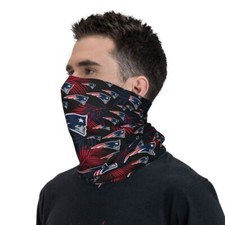 New England Patriots Fans Face Mask Adult Scarf Breathable Bandana Neck Gaiter