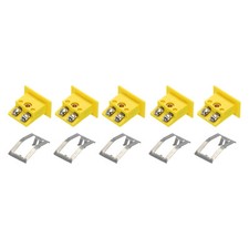 5Pcs K Type Panel Mount Thermocouple Female M...