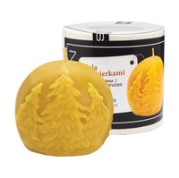KerzengießForm Kugel Mit Fichten Silikonformen Kerzenformen Weihnachten Imker