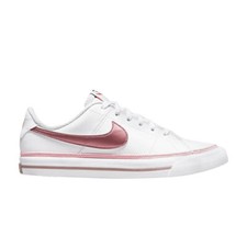 Nike Court Legacy GS 'White Pink Glaze' DA5380-110 Kids Shoes