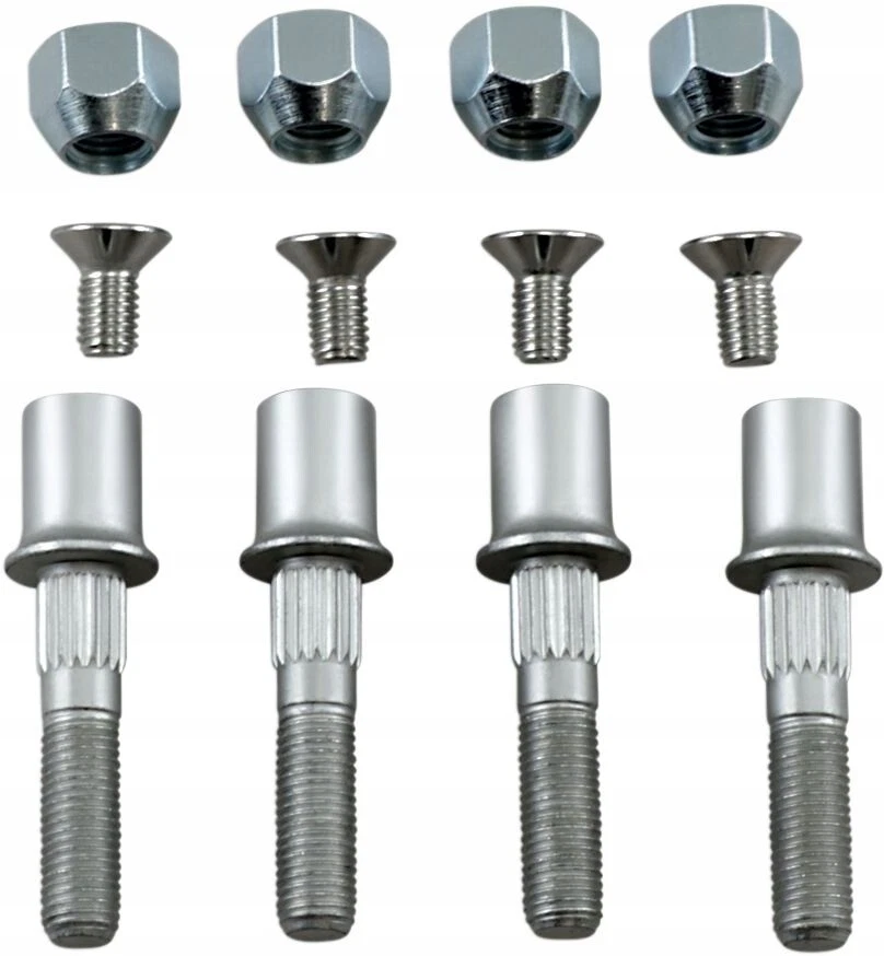 BOULONS ET ECROUS POUR ROUE AVANT/ARRIERE M10 X 1,25 + M8 X 1,25 CAN-AM OUTLANDE - Photo 1/1