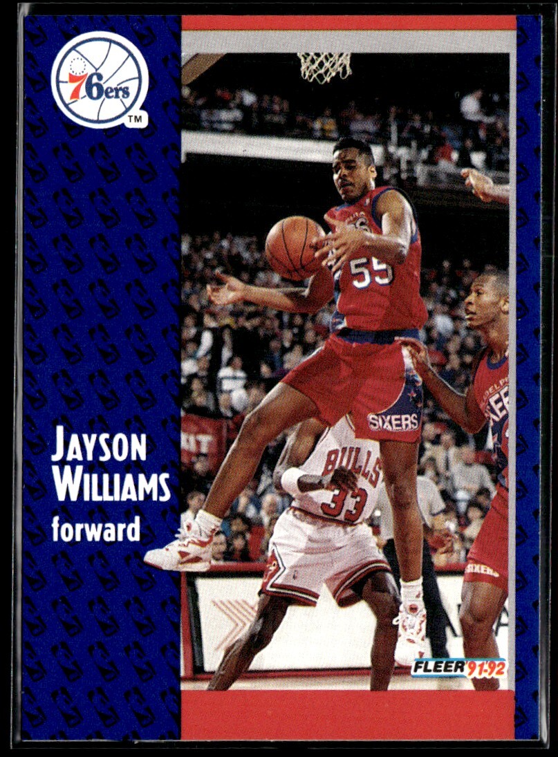 スポーツ選手 FLEER THE GAME JASON WILLIAMS Fleer Jason