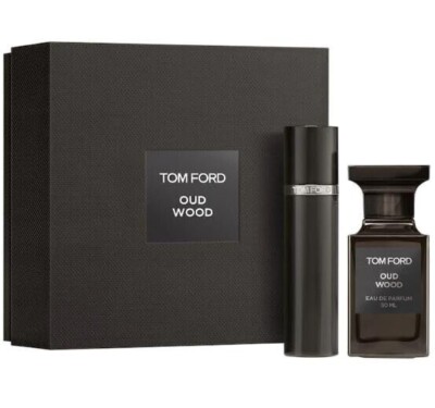 Tom Ford Private Blend Oud Wood 2pc Set 1.7oz Eau de Parfum + .34oz Travel Spray