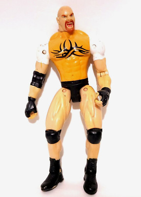 Bill Goldberg Figure WCW 1999 Fear the Spear Marvel Wrestling WWE Tan Shirt?