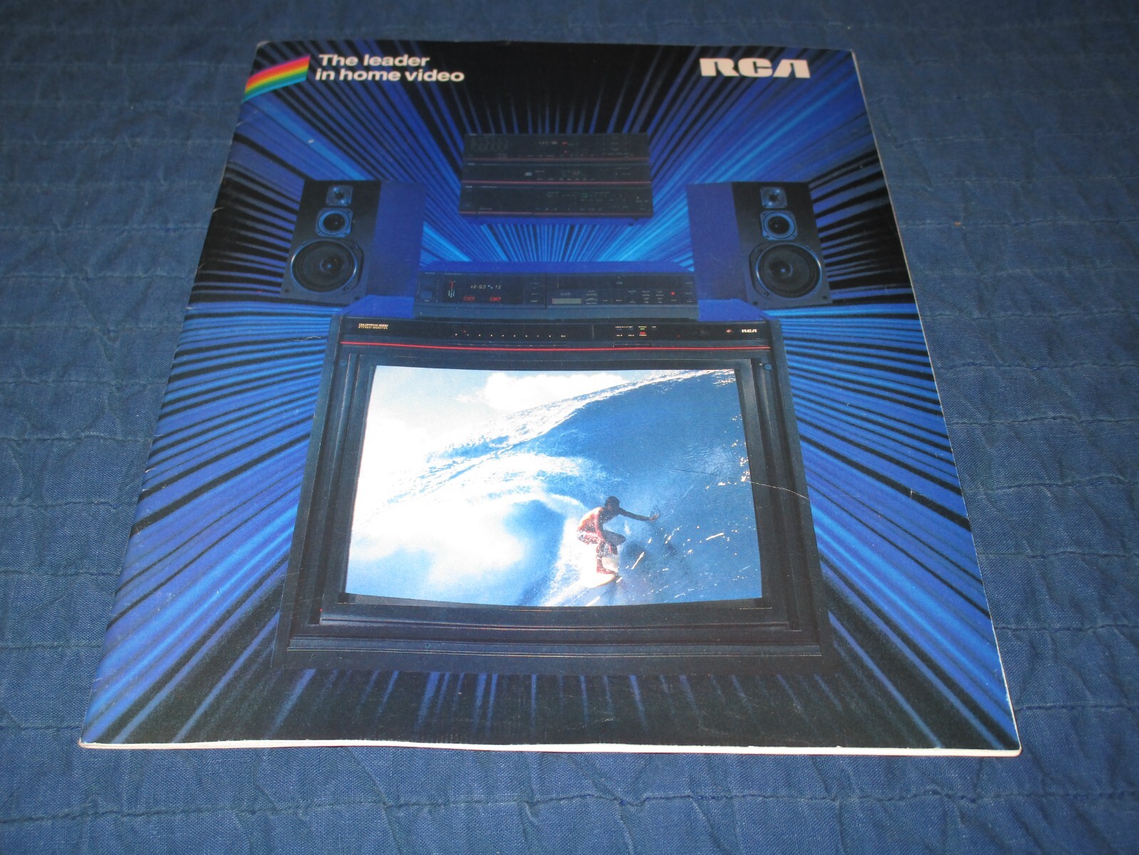 RCA TELEVISIONS & SALES LINEORIGINAL 1986 DEALER CATALOG