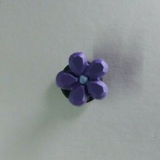 Jibbitz crocs 1st Gen Rare 06-08 shoe charms  Purple Flower