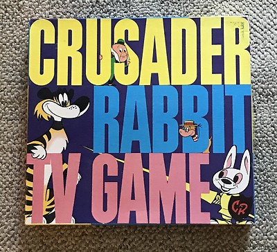 CRUSADER RABBIT TV GAME TRYNE 111 C. 1956 RAGS THE TIGER | eBay