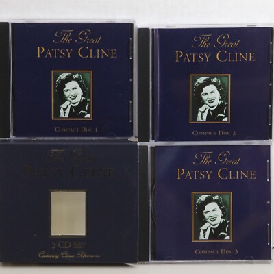 Patsy Cline 3 CD Set The Great Country Music 2000 RedX Entertainment
