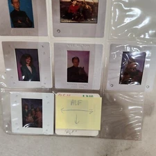 Vintage Alf Publicity/ Promotional/ Studio 35mm Slide Lot Of 7