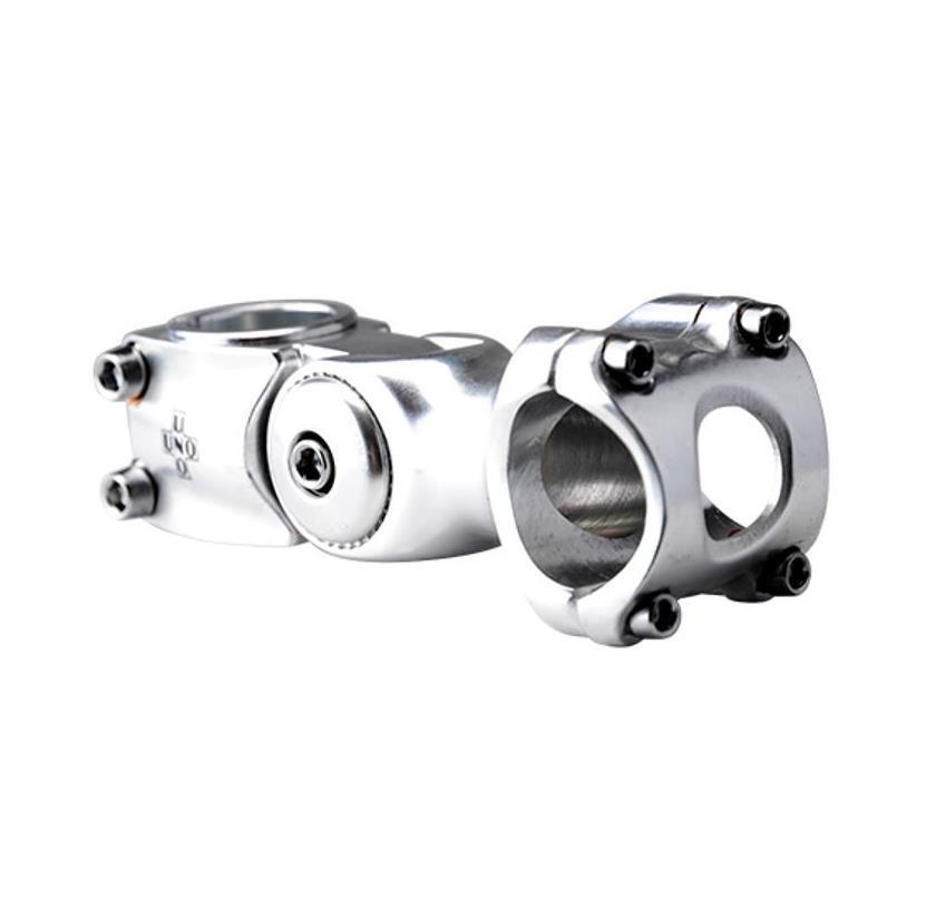 Potence réglable Uno 0-60° en aluminium argenté pour pivot 1"1/8