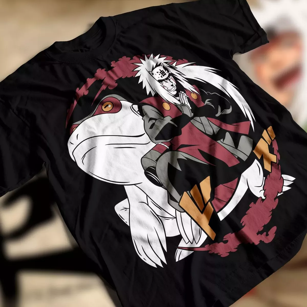 Naruto Jiraiya Anime Manga Unisex Tshirt T Shirt Tee ALL SIZES