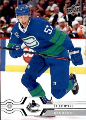 2019-20 Upper Deck Series 2 #417 Tyler Myers - Vancouver Canucks