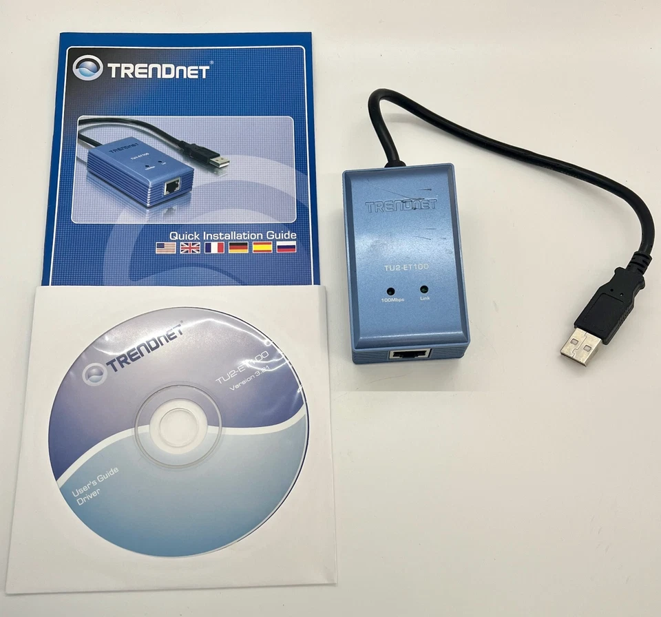 TRENDnet USB to 10/100Mbps Adapter (TU2-ET100) - Image 3 of 4