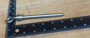 (1) Avibank 3/8 x 4 Stainless Steel Push Pull Button Ball Lock Quick Release Pin