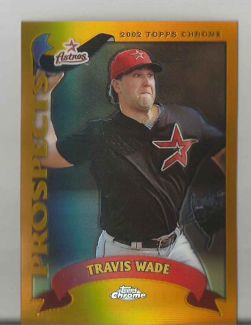 Travis Wade 2002 Topps Chrome REFRACTOR SP #320 HOUSTON ASTROS