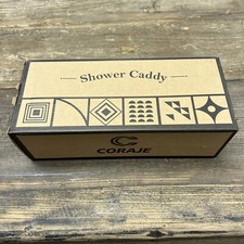 Coraje Shower Caddy, Shower Shelves 5 Shelves , Adhesive Shower Organizer