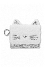 Justice For Girls Faux Fur Sherpa Kitty Wallet NWT