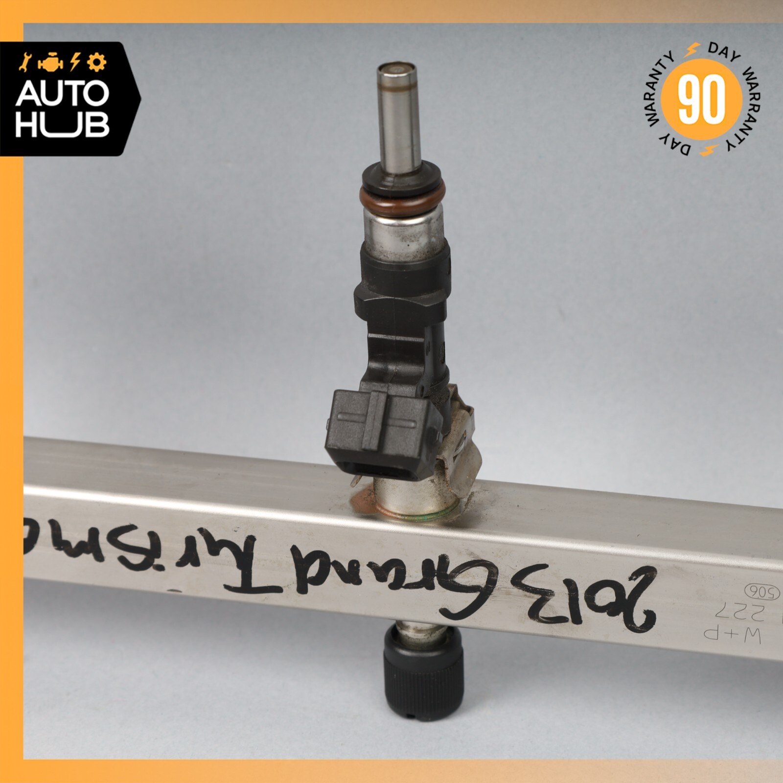Maserati GranTurismo M145 Fuel Injection Rail Line w/ Injectors Right Side OEM