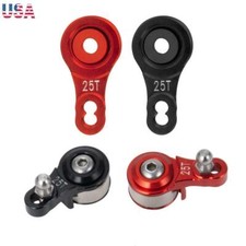 2X 25T Metal Steering Servo Arm Horn for RC TRX4 1:10 Scale DF Crawler Car