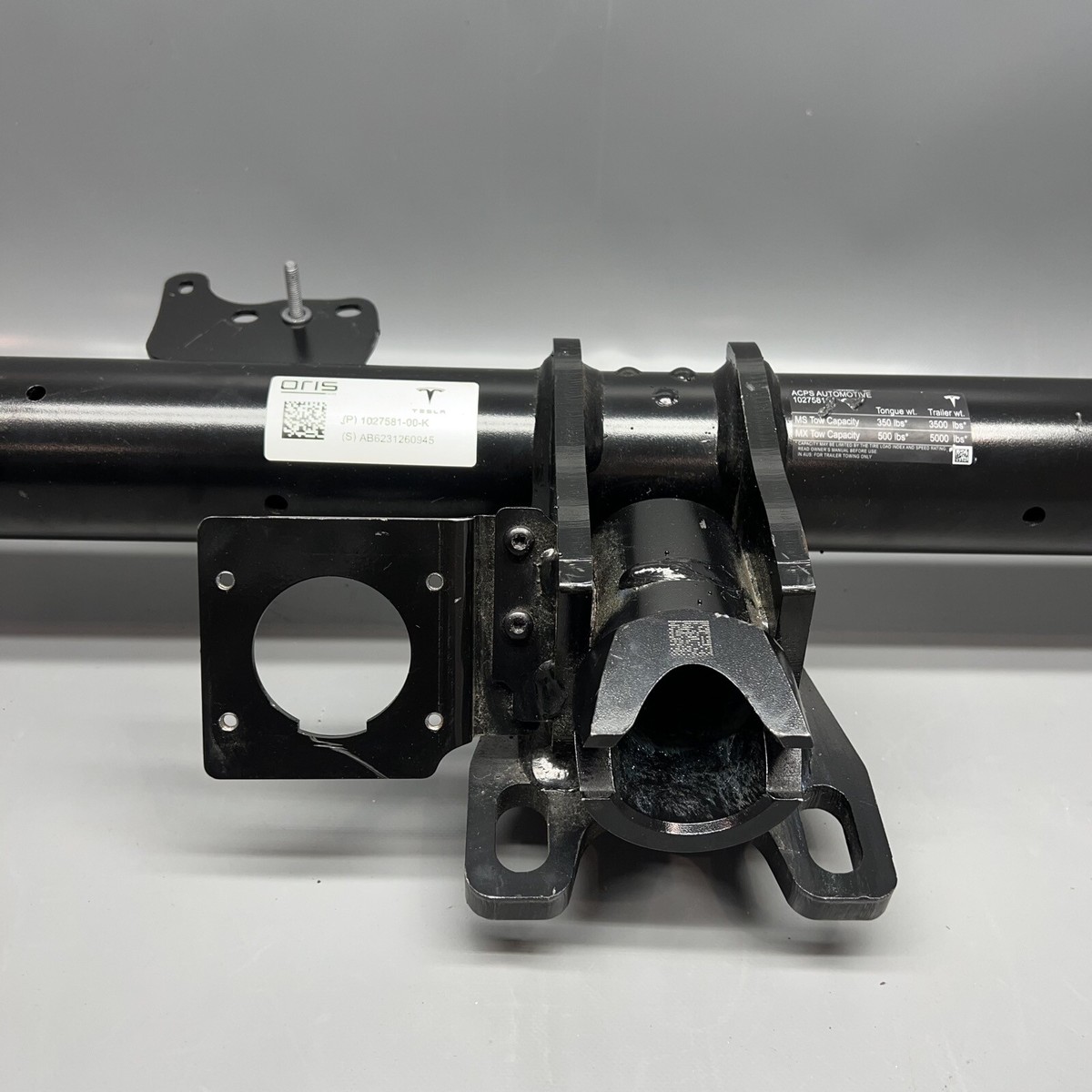 TK　1027 TESLA MODEL X TOW HITCH REAR 2022 2023 2024 OEM 1027581-00-K | eBay