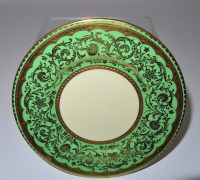 An Extremely Rare to Find Coalport England B&B Plate Pattern 8775/B 1930's Circa