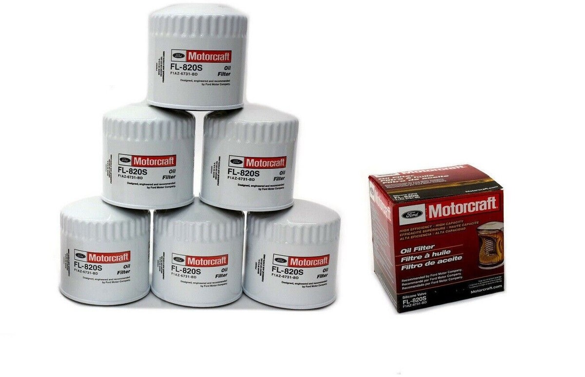 Ford OEM Engine Oil Filter Lincoln Mercury Motorcraft FL820S