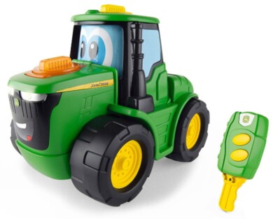 NEW John Deere Key n Go Johnny Tractor, Interactive, Ages 18M+ LP83017