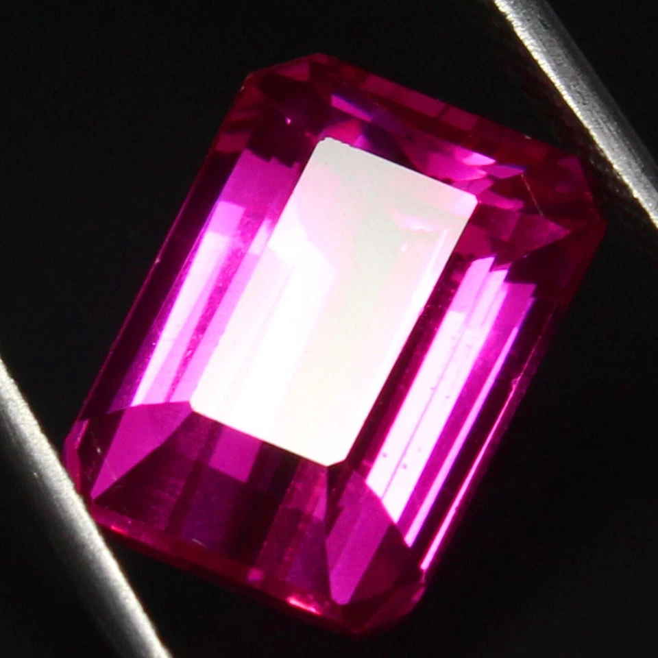 Natürlicher zertifizierter 12,05 ct Utah roter Beryll Bixbit Smaragd unbeheiz... - Bild 4 von 4