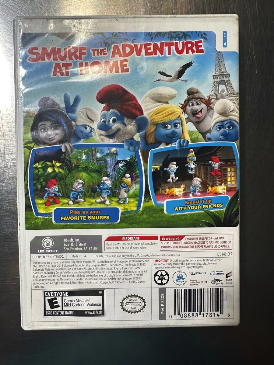 The Smurfs 2 Nintendo Wii Used Game And Case