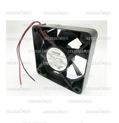 one NMB 2406RL-04W-M30 DC12V 0.08A  6015 6CM silent cooling fan 2-wire New