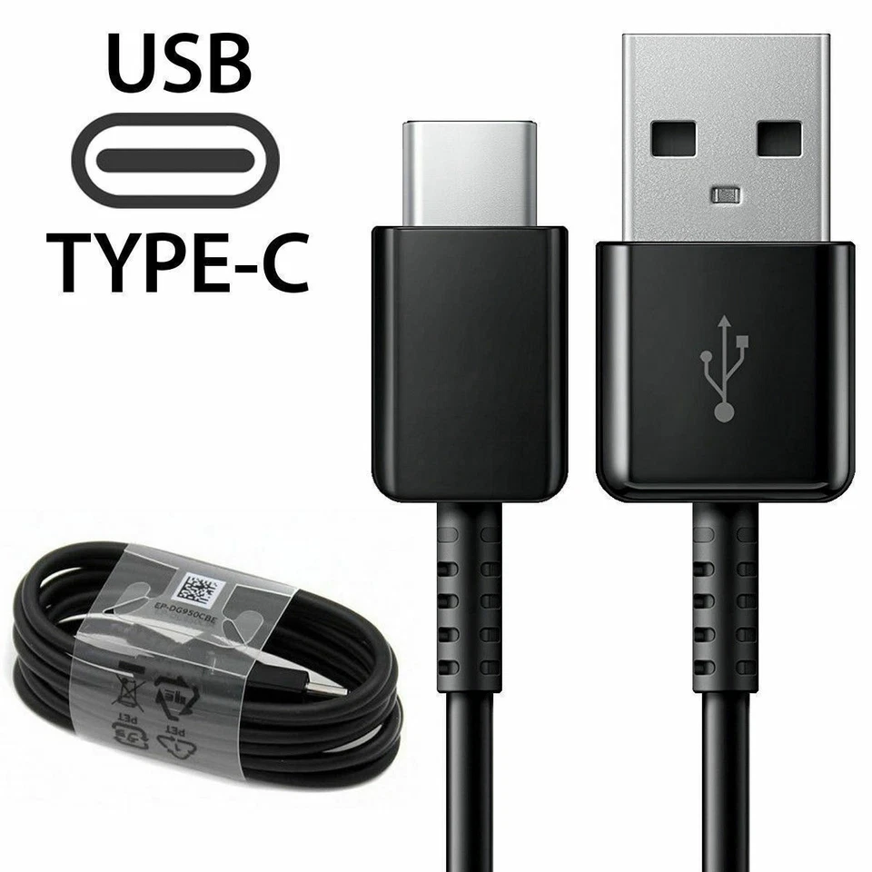 10x Nuevo OEM Samsung USB Tipo C Cable Cargador para Galaxy S9 S10 S10e Note10 S8+ Foto 2 de 2