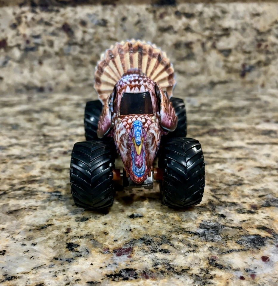 2024 Spin Master Monster Jam Happy Thanksgiving TURKEY Truck New 1:64 - Image 2 of 4