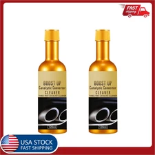 2x Multipurpose Boost Up Vehicle Engine Catalytic Converter Cleaner DeepCleaning