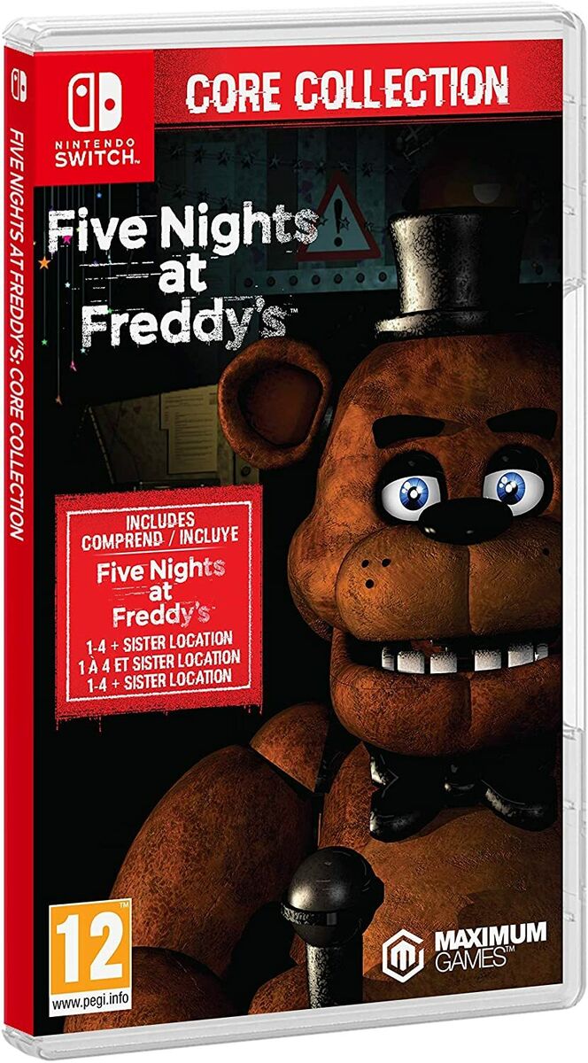 FNAF Five Nights At Freddys 1-4 + Sister Location Game Sony PS4 XBOX One  Switch