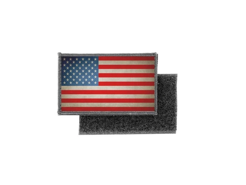 toppe toppa patch bandiera stampado vintage usa americana stati uniti