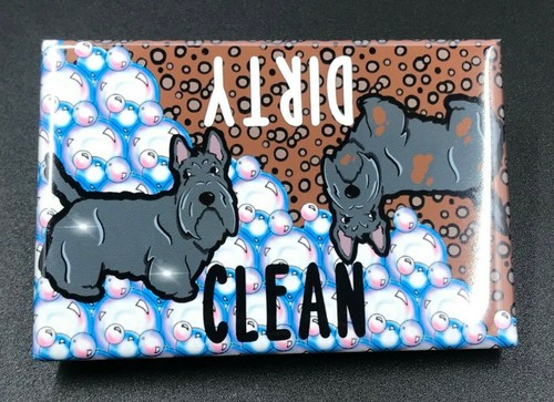 Accesorios de limpieza de cocina imán para lavavajillas Scottie para perro Scottish Terrier - Imagen 2 de 12