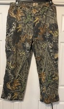 Vintage Mossy Oak Pants Mens 2XL Camouflage Cargo BreakUp Camo 90s Made In USA