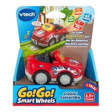 VTech Go Go Smart Wheels Cruisin' Convertible Red Car 30 Responses Ages 1.5 
