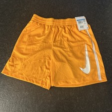 Nike Kids Medium Orange Training Shorts- NWT- Dri Fit, Standard Fit