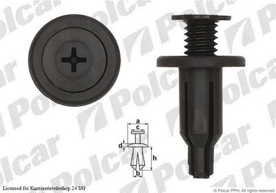 Befestigung Clip Clips für Honda Accord V CC CD CE CF Aerodeck VI CK CG ab 92->