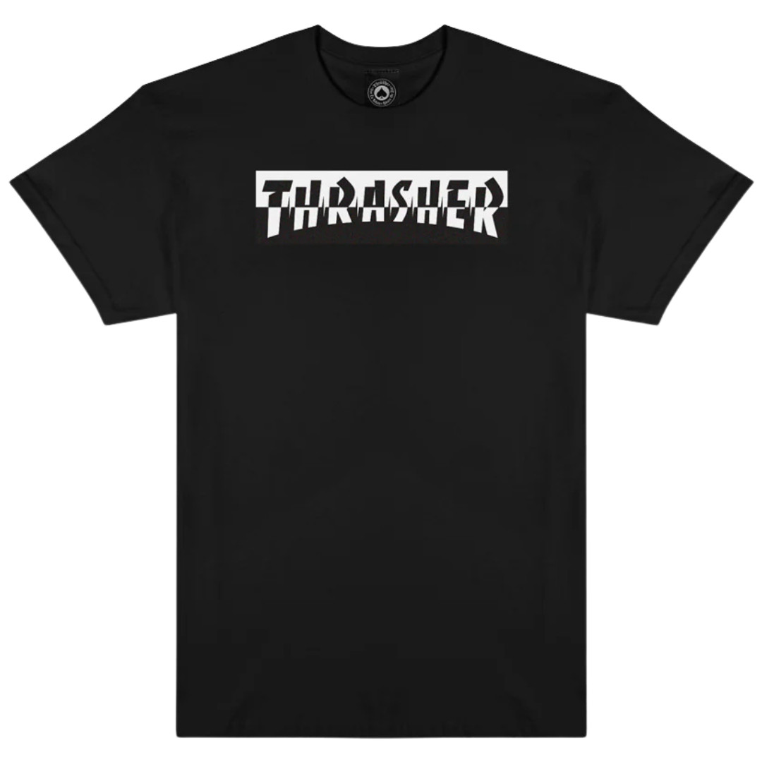Size Large Thrasher Magazine Mixtape T-Shirt - Black