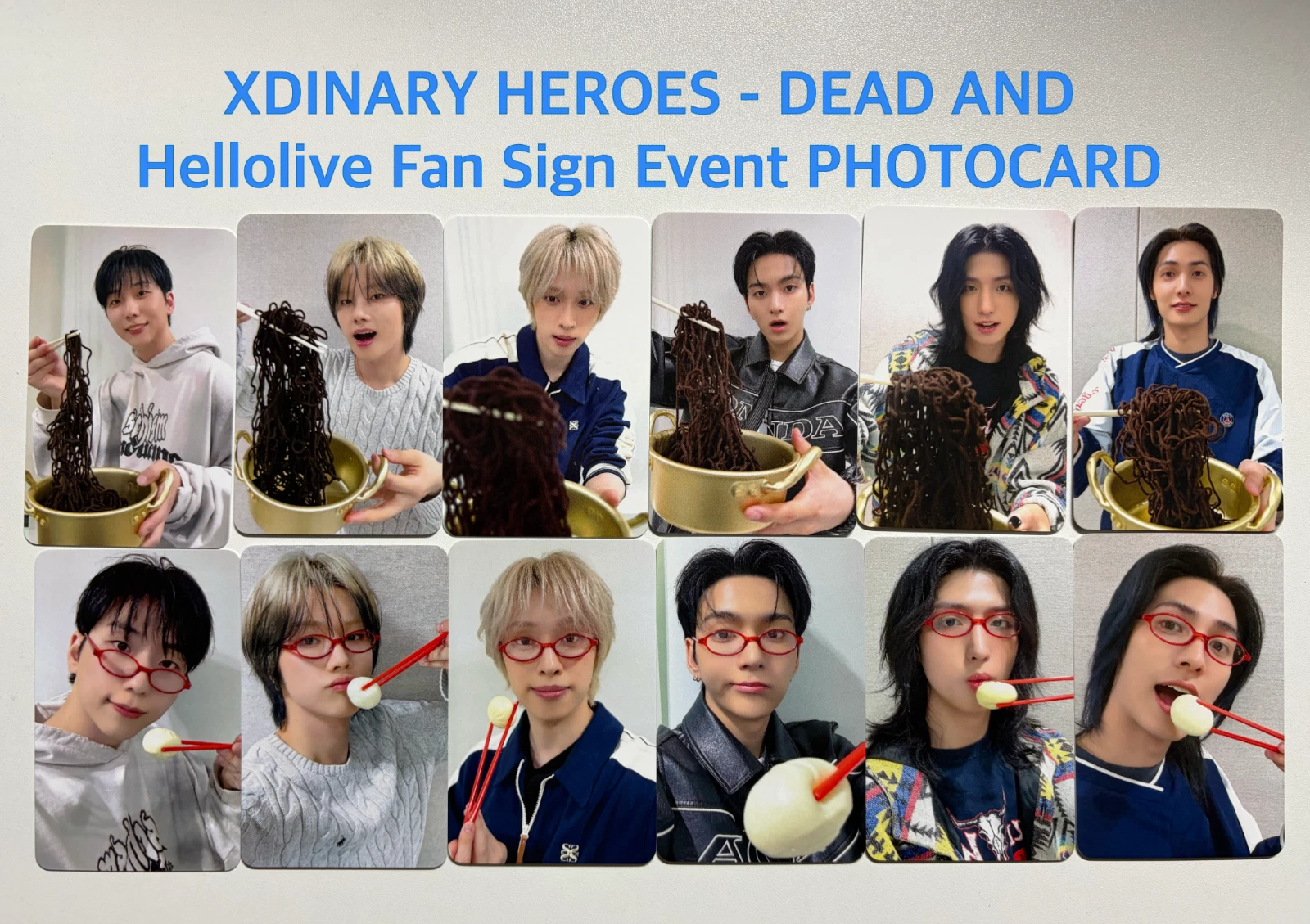 O.de - DEAD AND Fansign photocard photocard