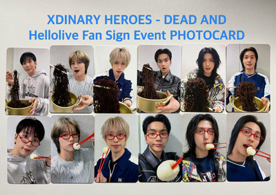 [Xdinary Heroes] DEAD AND HelloLive Fan Sign Event photocard