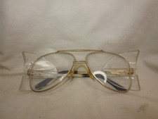 vintage Z87 CREWS ENGINEER Safety eyeglasses glasses frames Z94.3 147mm aviator