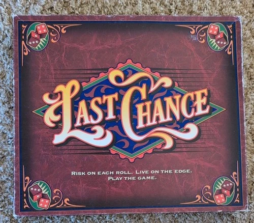 Last Chance Board Game 100% Complete VTG Milton Bradley 1995